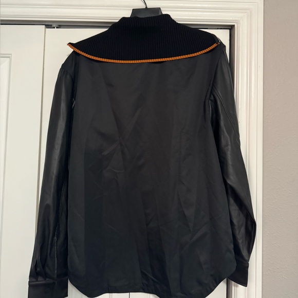 Wolford Black Leather Streetstyle Jacket - Picture 3 of 6